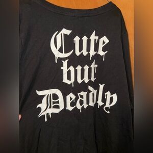 Torrid Lovesick Black sweatshirt with Scorpio graphic